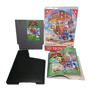 Bad News Baseball Nintendo NES Boxed Complete CIB in box Great Condition